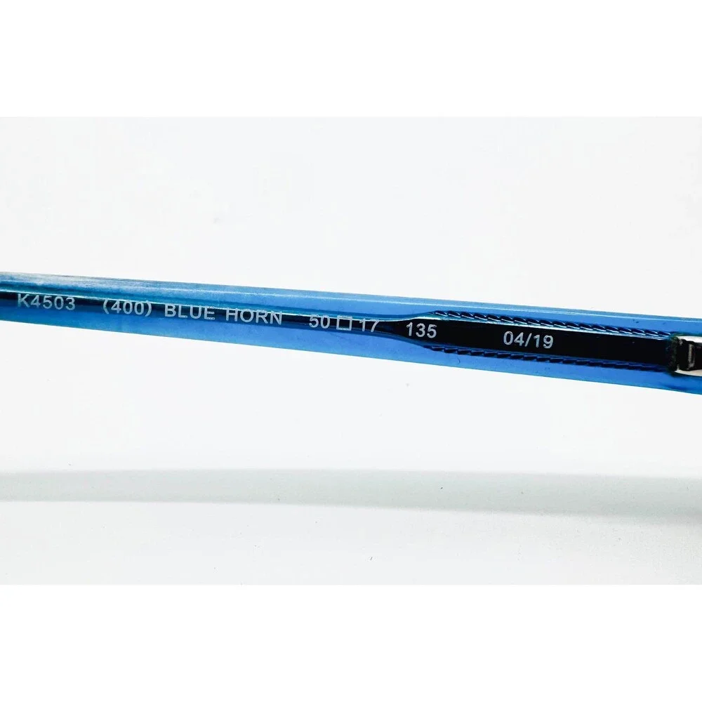 Altair Kilter Eyeglasses Mens Blue Horn K4503 400 Rectangular 50-17-135